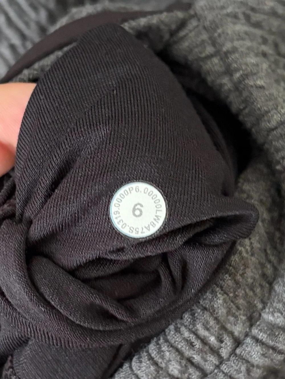 35. Size 6 LULULEMON Grey On Repeat Ribbed Dress